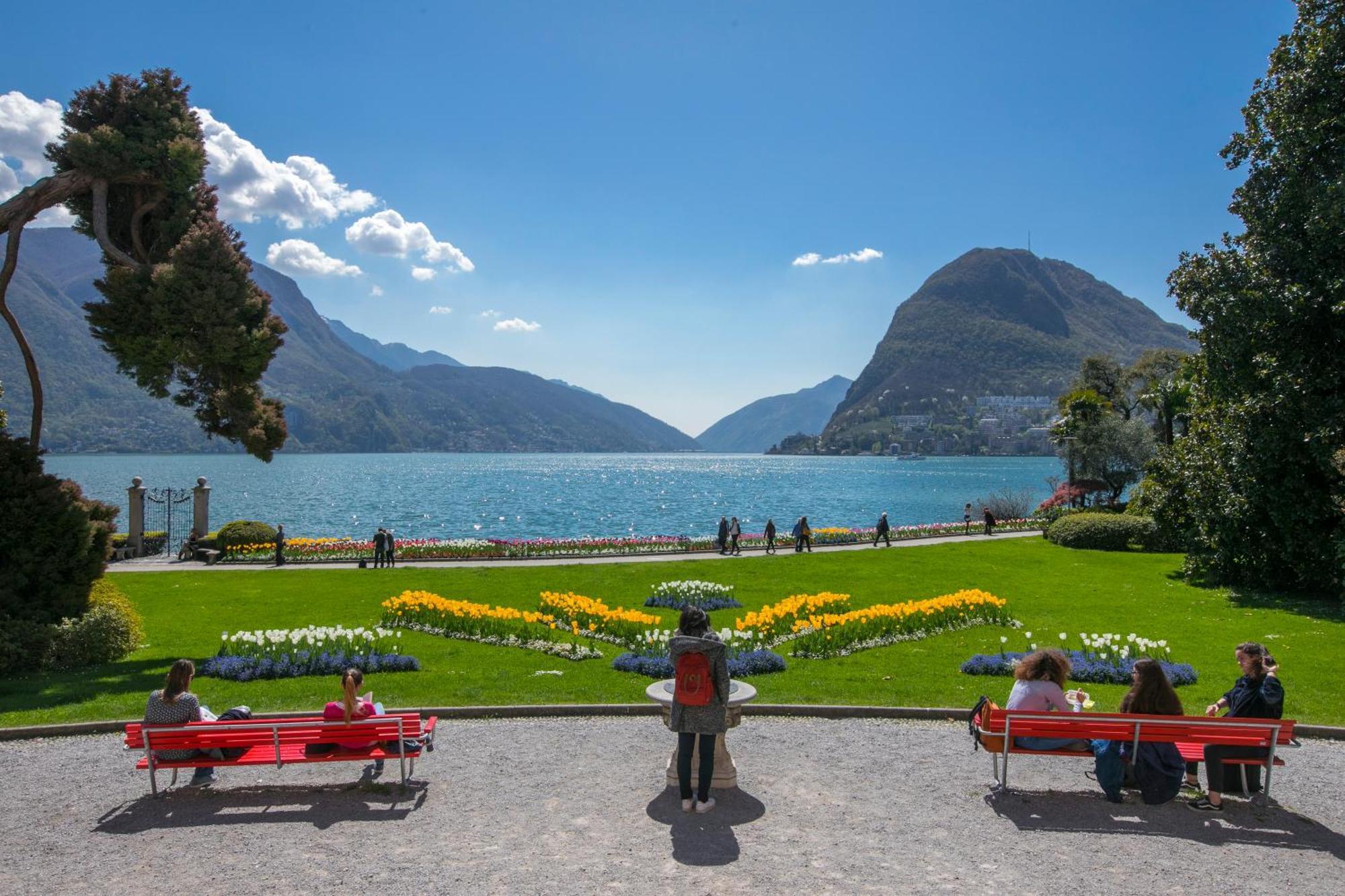 Ca' Gina Panoramica Apartamento Lugano Exterior foto